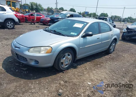 2001 Chrysler Sebring Lx из США, поврежденный, VIN 1C3EL46U91N557030